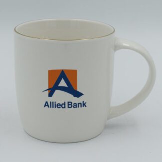 Executive Mug with golden ring Bone China